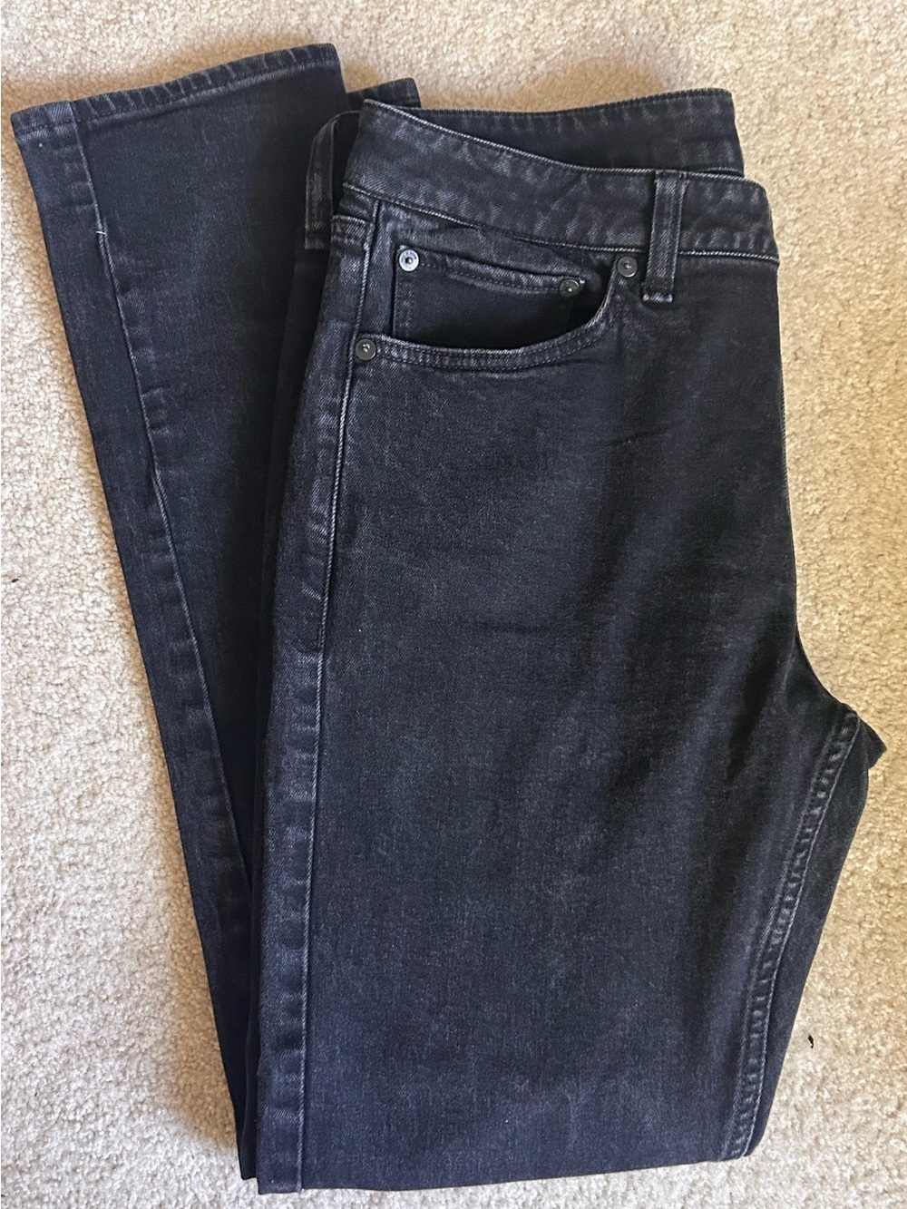 Rag & Bone Fit 3 Athletic Fit Black Jeans Men’s 32x32 Premium Stretch Denim - Picture 10 of 10
